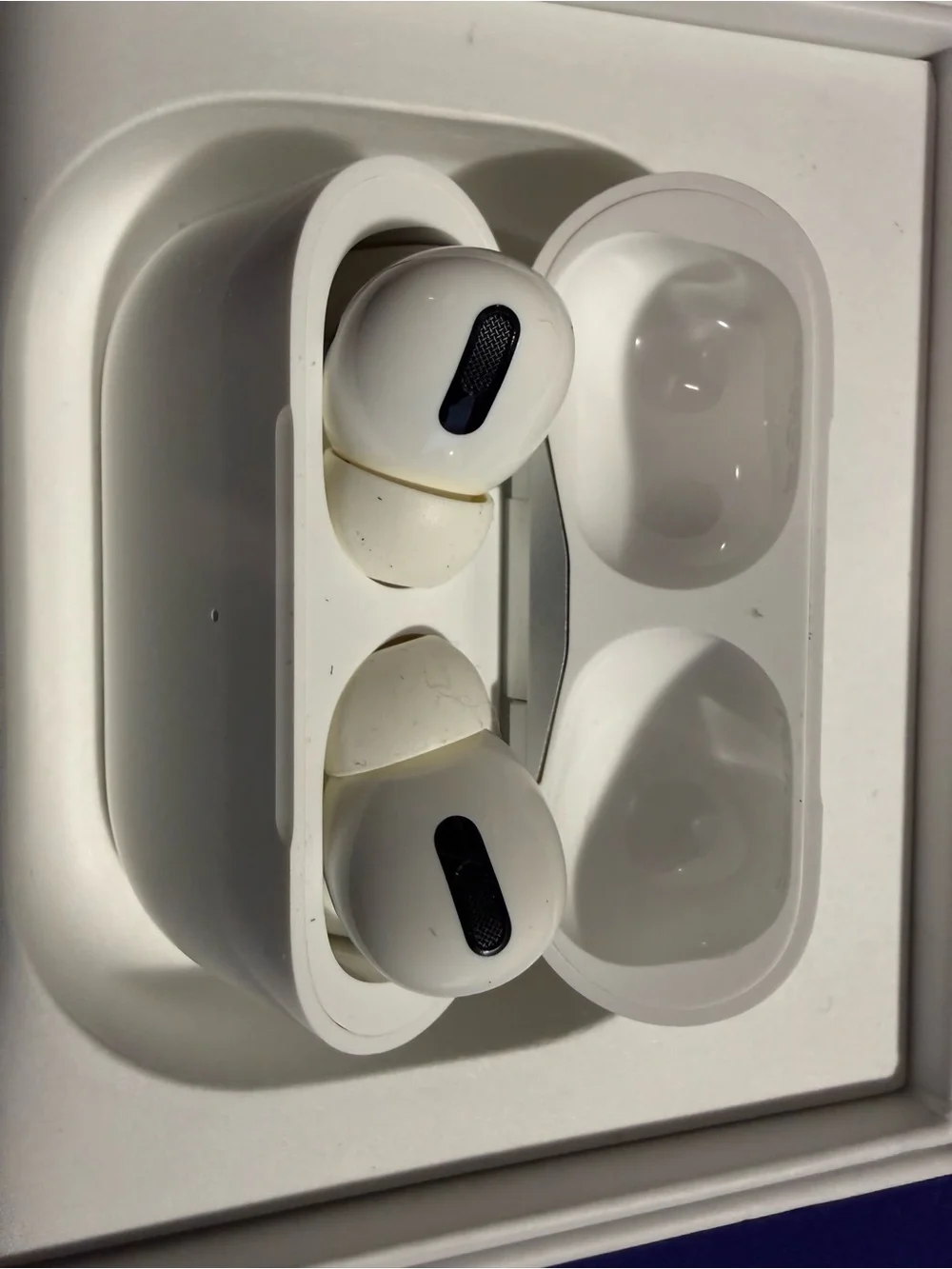 Apple AirPods Pro with Charging Case in White with Black Accents
